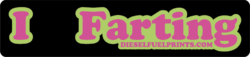 I Heart Farting Patch