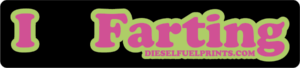 I Heart Farting Patch